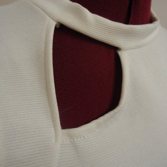 Marcelle Margaux Small White Cutout Sleeveless Dress - Picture 4 of 7